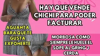 Chavela Mostrando chichi para vender video y le huele el sope a su gringo guacala