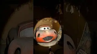 I FOUND real characters Lightning McQueen Car in an abandoned house