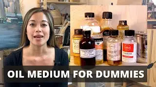Oil Medium 101 | How to Use Oil Painting Medium | Oil Painting for Beginners | Intro into Oil Paint