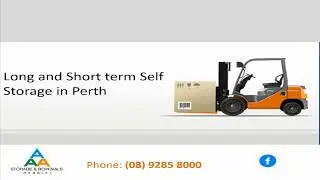 Long and Short term Self Storage in Perth