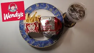 WENDY'S SPICY CHICKEN SANDWICH, FRIES, & ROOT BEER ASMR MUKBANG