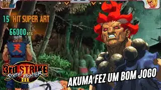 ►AKUMA COLOCANDO A GAMEPLAY NO JOGO ► STREET FIGHTER 3RD STRIKE