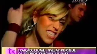 Fantine Explica Porque o Rouge Acabou e Não Houve Despedida do Grupo (Programa A Tarde É Sua 2007)