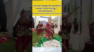 pengantin ini menari Tarian Puring😱 Lihat Endingnya😲#trending #shorts #viral p#fyp