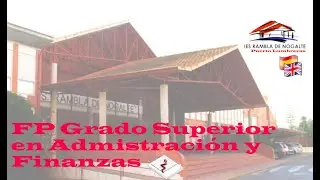 Video promocional FP Grado Superior Administración y finanzas - IES Rambla de Nogalte