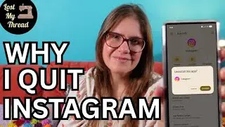 Прощаемся с швейным сообществом в Instagram