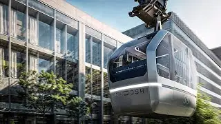 Whoosh Autonomous Transport Pods: The Future of Mobility | Aerial Solution to Traffic Congestion