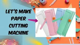 Diy ruler paper cutter||easy paper cutter||hand made paper cutter😍😍ab paper cut fta ft 😁😁