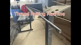 Fully Automatic Thread Rolling Machine, screw making machine #threadrollingmachine