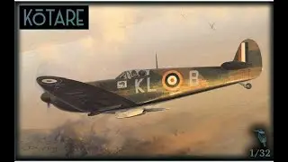 K&ocirc;tare 1/32 Spitfire Mk1a in box review