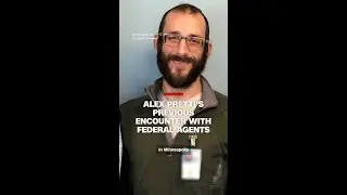 Alex Pretti's previous encounter with federal agents
