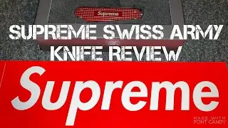 🔥 SUPREME VICTORINOX SWISS ARMY KNIFE REVIEW 🔥