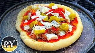 Easy Grilled Pizza Using Only Premade Ingredients