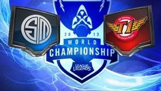 LOL - TSM vs SKTT1 - Season 3 World Championship D5G3 Highlights