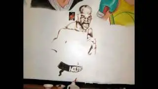 Roberto Rico's Boxing  Mural