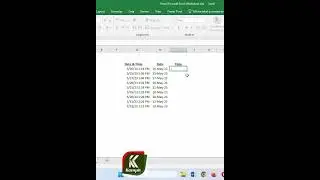 How to Split Date and Time in Excel