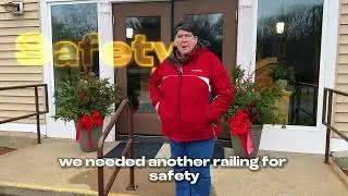 Church Safety Upgrade: New Handrails Installed by Boston Iron Works | Chelmsford, MA