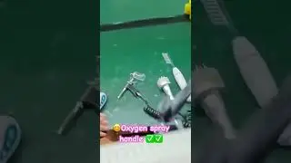 2) Oxygen spray handle of hair regrowth machine
