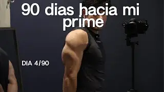 Reto Fitness 4/90 rumbo a mi prime-Pecho, hombro, triceps y una dosis de est&eacute;tica