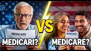 Medicaid vs Medicare for Beginners | USA Health Insurance Explained | #Medicaid #medicare