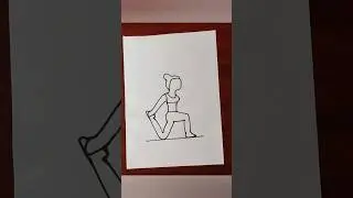 Happy pilates day | #pilates #pilatesexercises #pilateseveryday #exercises #sketching #illustration