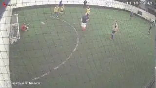 449367 Arena3G Willows Sports Centre Cam8 A Serbian team v Derby Thunder Arena3G Willows Sports Cen