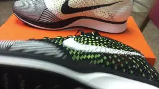 Nike FlyKnit Racer Quick Review (Black White Volt)