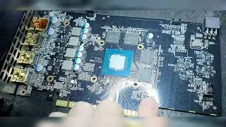 Placa de vídeo liga e não dá imagem, não é reballing, REPARO COMPLETO! - GTX 1650 4GB GIGABYTE