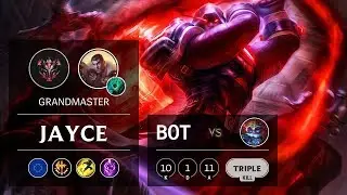 Jayce Bot vs Heimerdinger - EUW Grandmaster Patch 9.24