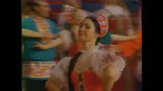 Russian folk dance - Russian folklore, live, 1974