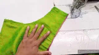 How to Make Thread piping in Blouse Easy Method, Thread Piping,very easy
