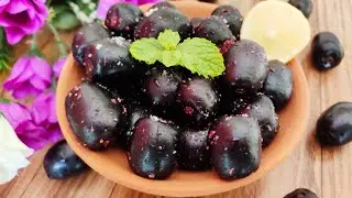 Jamun Masala Chaat Recipe | Benefits of Eat Jamun Fruit By Spicy Food Corner