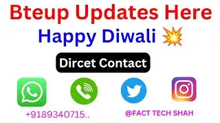 Bteup all Updates on WHATSAPP by @FACTTECHSHAH