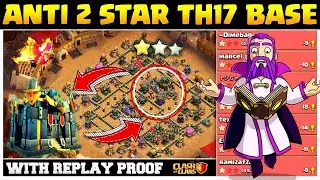 *1 Star Proof* Town Hall 17 Base With Link | *Defend Like a Legend* |Th17 Unbeaten WAR+LEGEND Base.
