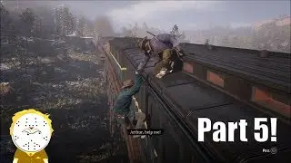 Red Dead Redemption 2 Part 5 Train Heist And Chapter 1 Ending