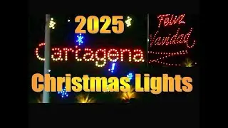 Cartagena 200 Drone Light Show & Christmas Lights Switch-on  2025