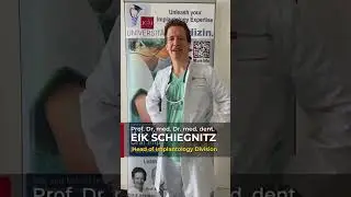 Oral Implantology and Periodontology Master of Science MPOIP in Mainz: Prof. Eik Schiegnitz