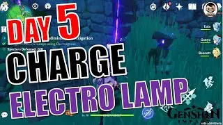 Charge 3 Electro Lamps | Spectral Secrets - Day 5 | Expedition Event | Genshin Impact