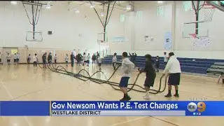 Newsom Wants To Temporarily Halt Physical Fitness Tests In Schools