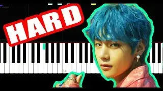 BTS (방탄소년단) '작은 것들을 위한 시 Boy With Luv - HARD - PIANO TUTORIAL BY VN
