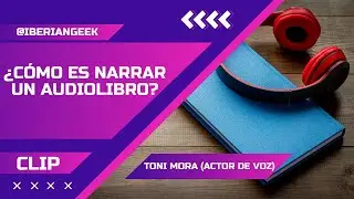 📚 &iquest;C&Oacute;MO es NARRAR un AUDIOLIBRO? 🎧 Toni Mora (actor de voz) nos lo explica.