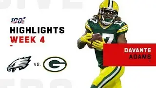 Davante Adams Surges w/ 180 Yds | NFL 2019 Highlights