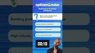 B2B Email Marketing Brilliance #MarketingQuiz