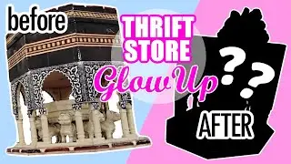 SERIOUSLY?!: THRIFT STORE GLOW UP #2 | Thrift Store Makeover | Goodwill Repaint | Thrift Flip | 1K!