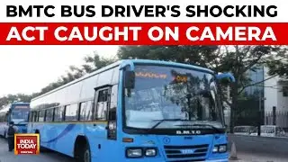 Shocking: BMTC Bus Attempts to Run Over Girl in Bengaluru | Karnataka Breaking News