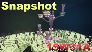 Minecraft 1.9 - Snapshot 15w31a - NEW End, Enderdragon, Shulker, Shields, Two Hands, NEW Blocks...