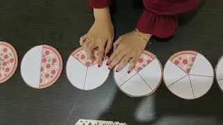 Pengenalan pecahan dengan menggunakan metode Montessori @putrisalma2047 