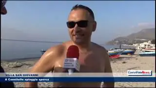 VILLA SAN GIOVANNI A Cannitello spiaggia sporca