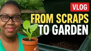 From Scraps to Garden 🌱 | Simple Composting & Planting Vlog