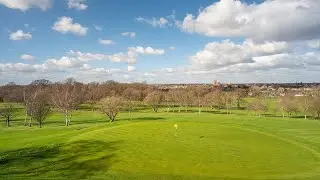18th hole, Highgate Golf Club Feb 2022